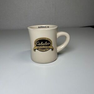 Cabela's Hunting Fishing Heavy Collectable Diner coffee Glendale AZ Retro Mug